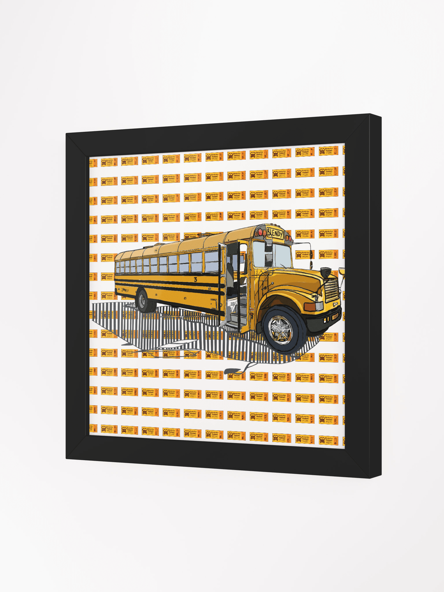 Blendy School Bus Adventure Poster product image (4)