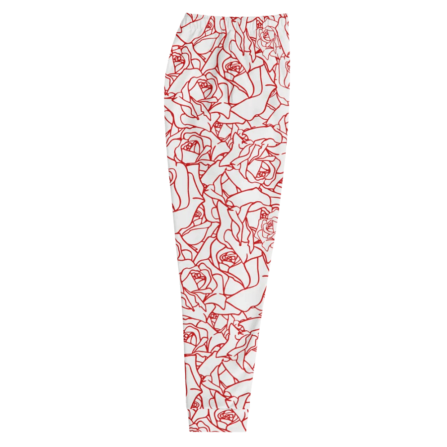 Loads of Roses · white-red joggers product image (10)