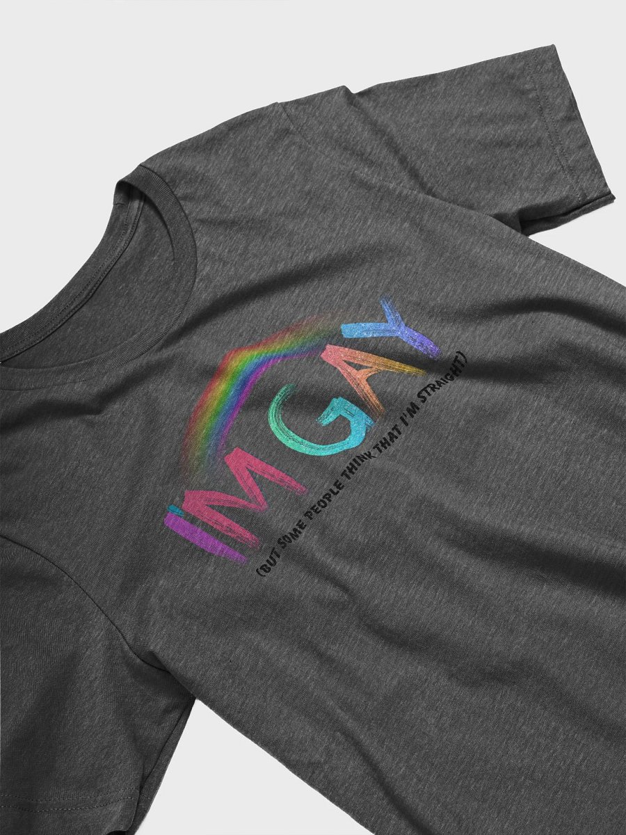 I'm Gay (but some people think that i'm straight) - Colorful Rainbow - T-Shirt product image (36)