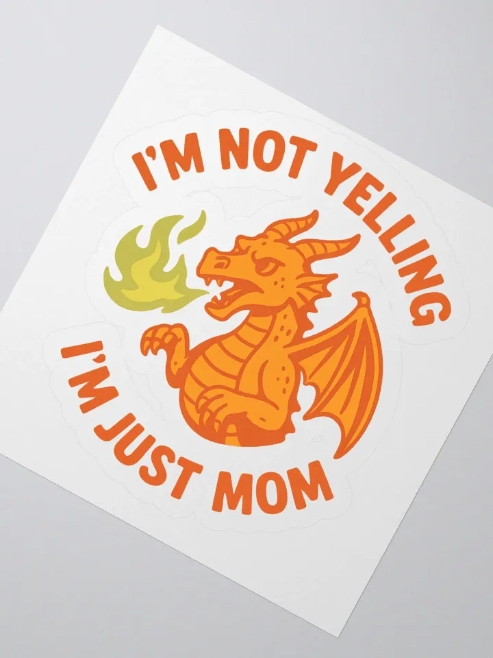 Dragon Mom Kiss Cut Stickers product image (4)