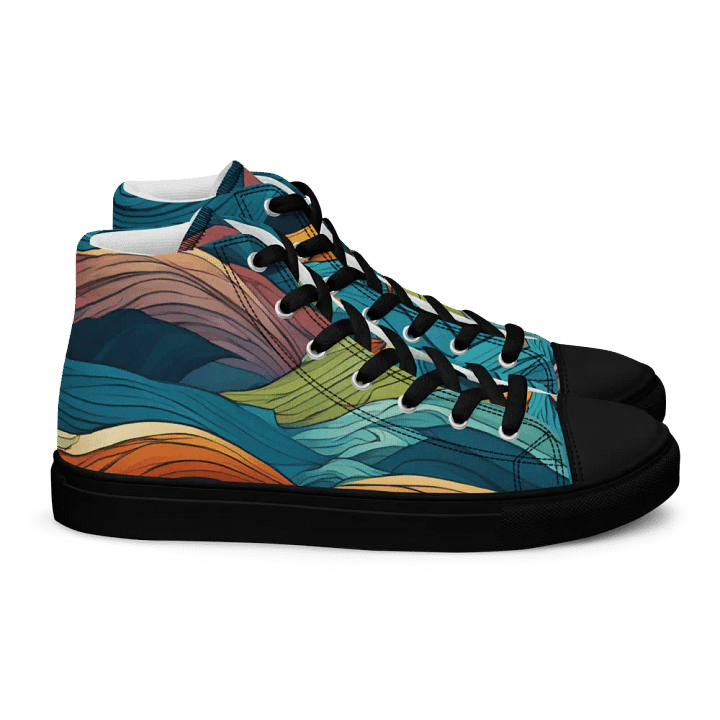 Retro Wave Women's High Tops product image (2)