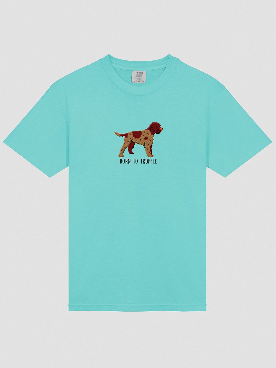 Born to Truffle T-Shirt(Embroidered) of a Lagotto Romagnolo(Liver Roan) product image (33)