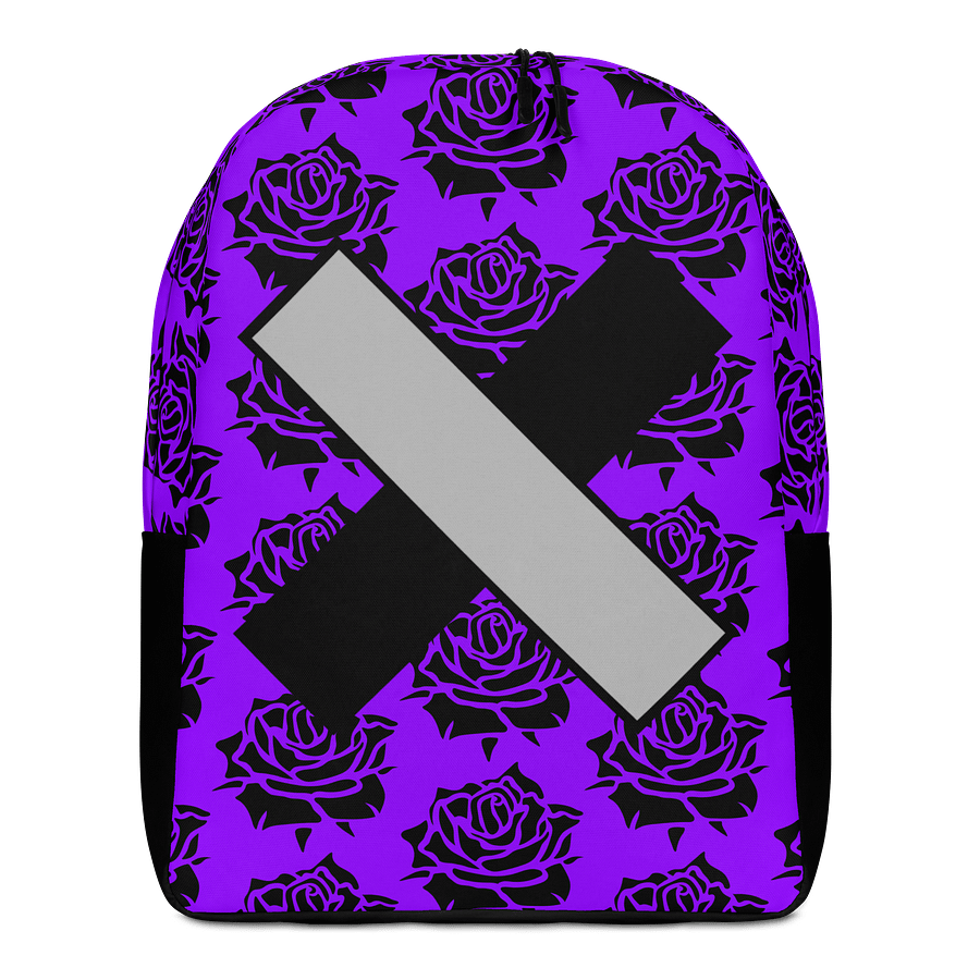 Midnight Rose All-Over Backpack ( Mystic Purple) product image (1)