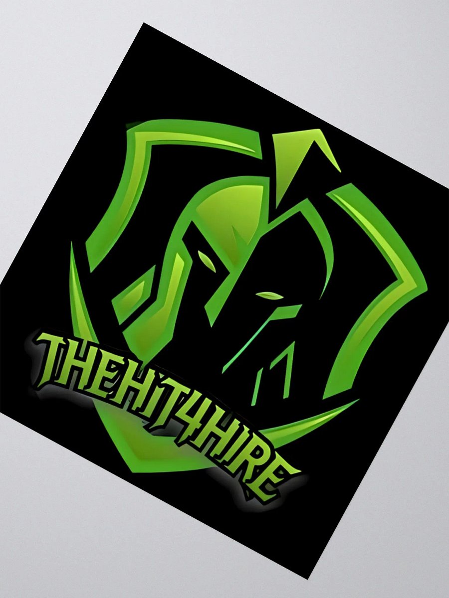 TheHit4Hire Logo Kiss Cut Stickers product image (2)
