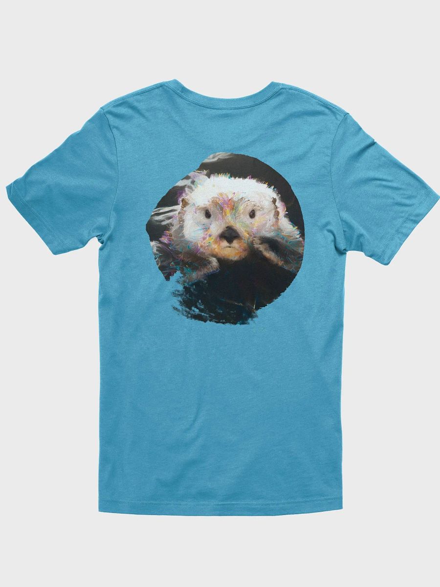 Watercolor Sea Otter Unisex T-Shirt product image (3)