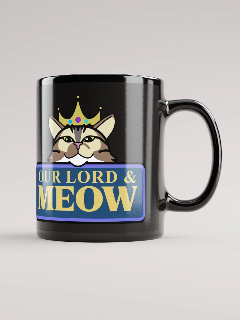 Our Lord and Meow Mug