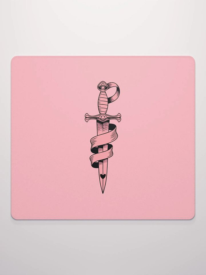 Heartfelt Dagger Gaming Mouse Pad product image (4)