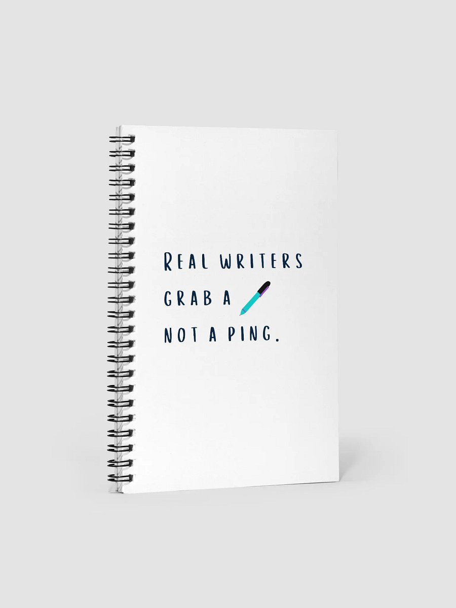 Pen-Inspired Spiral Notebook product image (1)