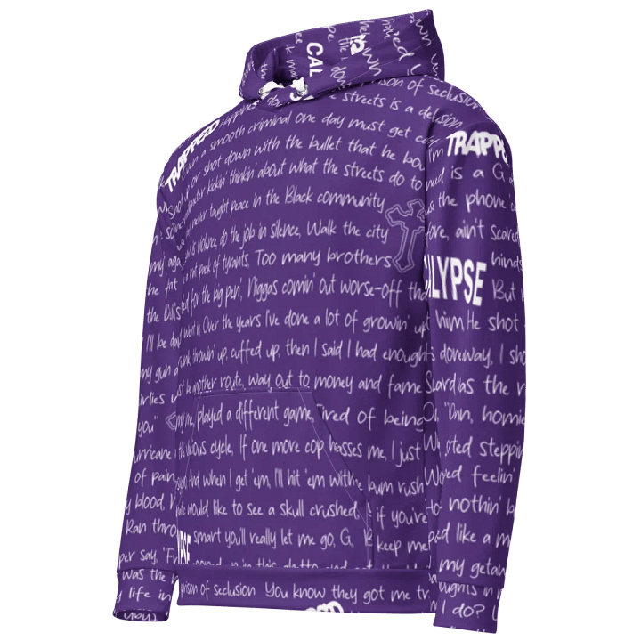 Trapped - 2Pac - PURPLE - Unisex Hoodie product image (1)