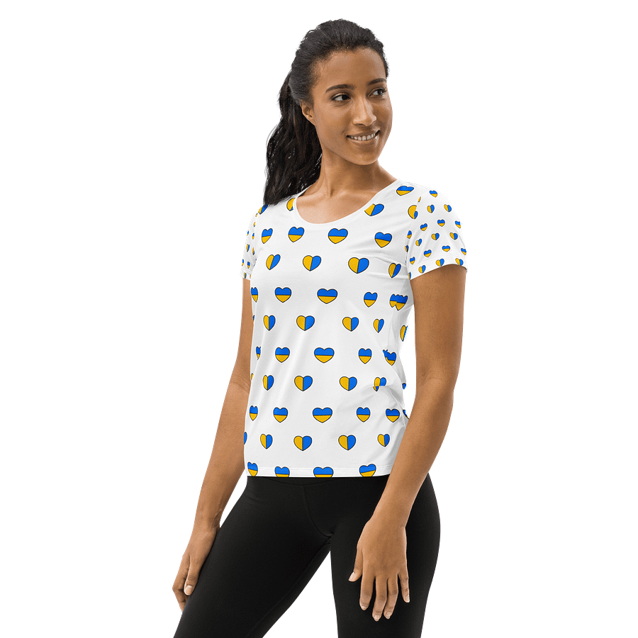 Heartfelt Harmony Women's Athletic T-Shirt product image (3)