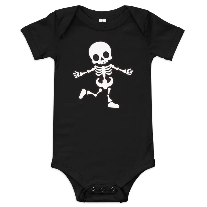 Playful Skeleton Baby Onesie product image (1)
