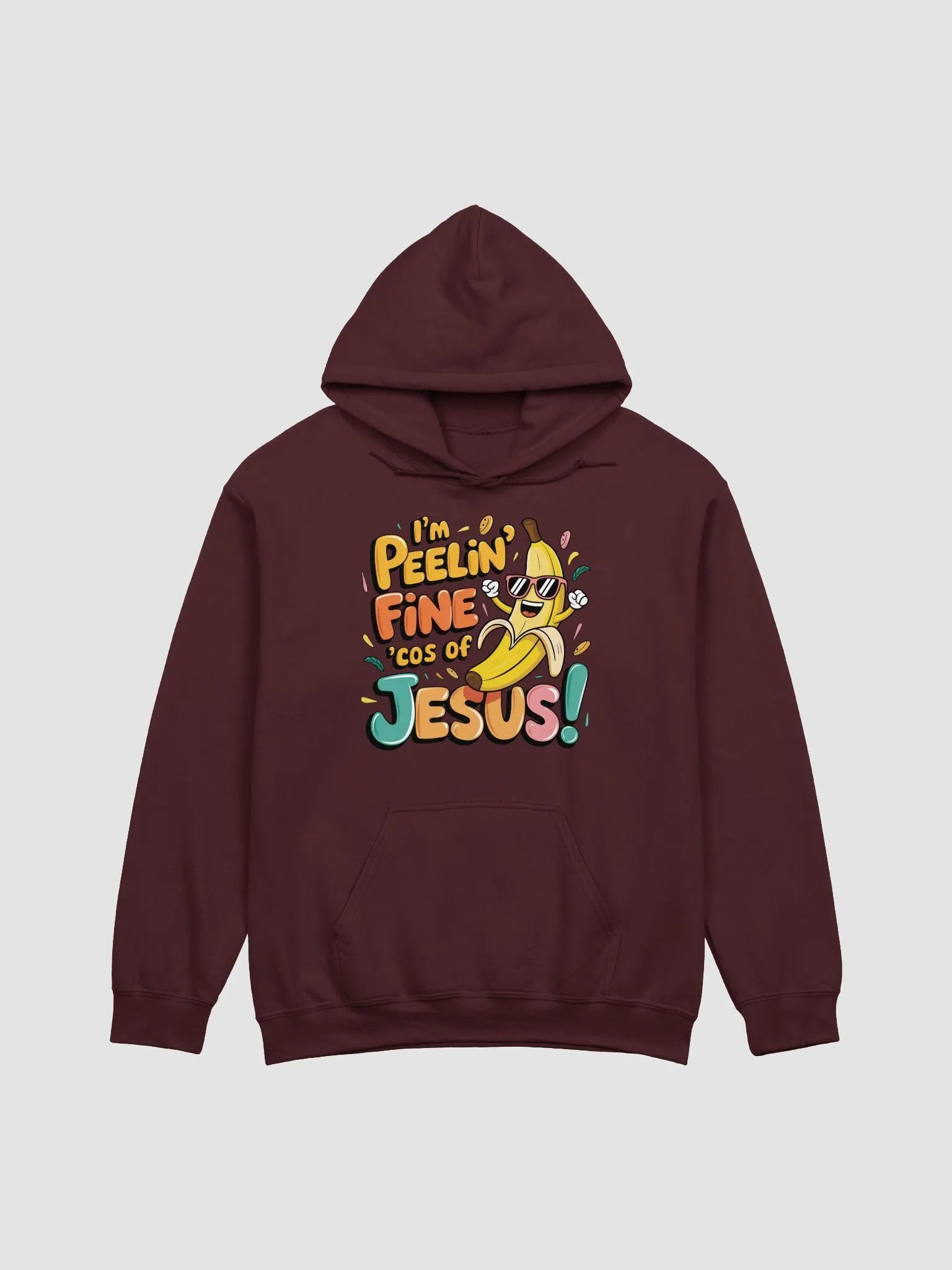 i'm peelin' fine cos of Jesus Hoodie product image (1)