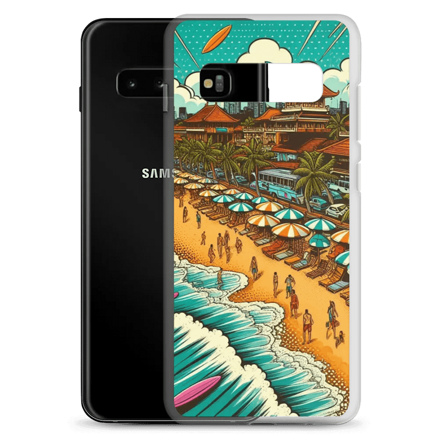 Beach Vibes Samsung® Clear Case | AI Design product image (9)