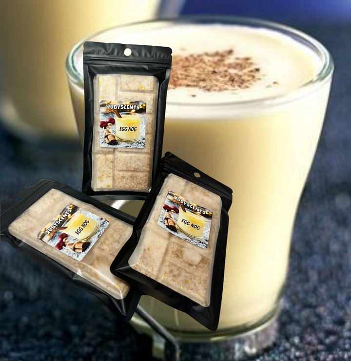 Egg Nog Scented Wax Melt Chunks 9 Pcs. 2.5 oz product image (1)
