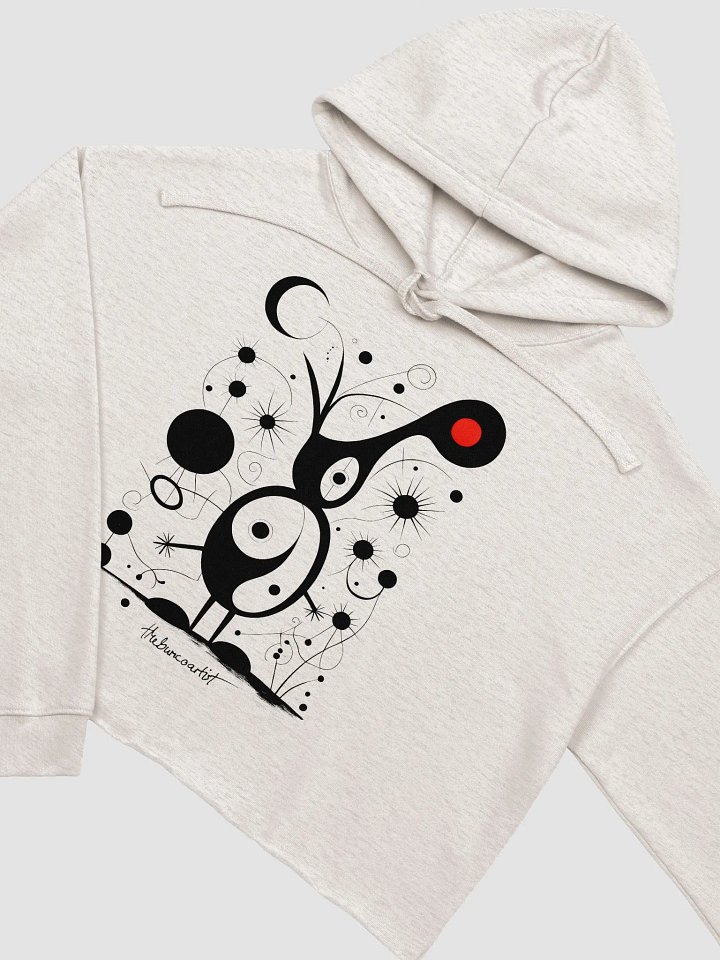 Bella+Canvas Fleece Crop Hoodie product image (1)