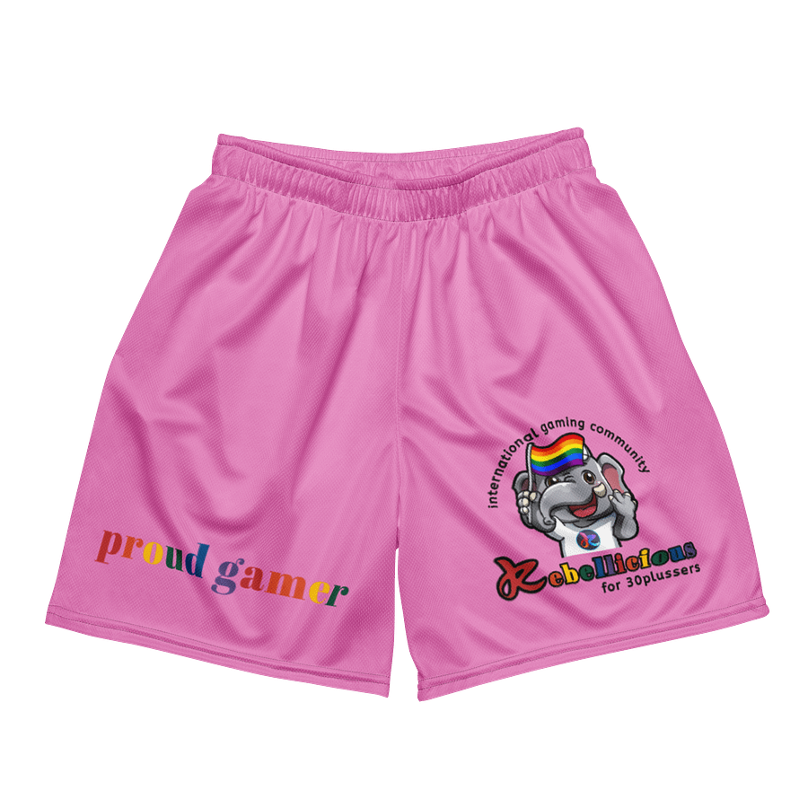 Unisex Shorts Proud Gamer Pink product image (3)