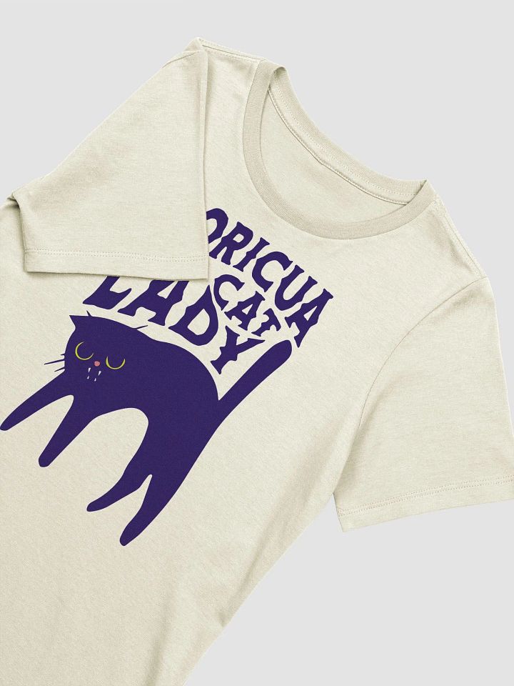 Boricua Cat Lady Camiseta de Mujer product image (2)