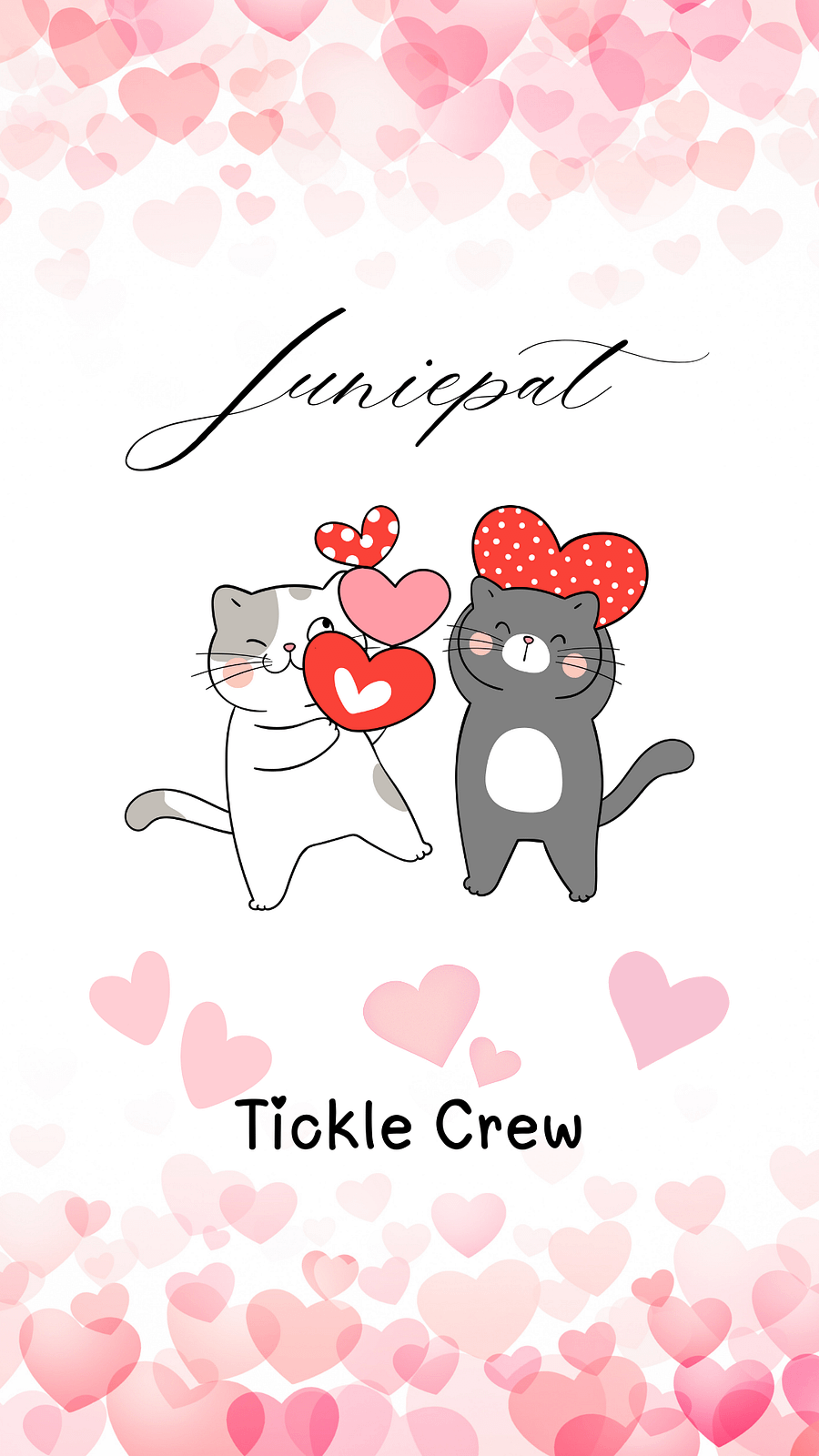 Juniepat Valentine's 2025 Iphone Wallpaper product image (1)