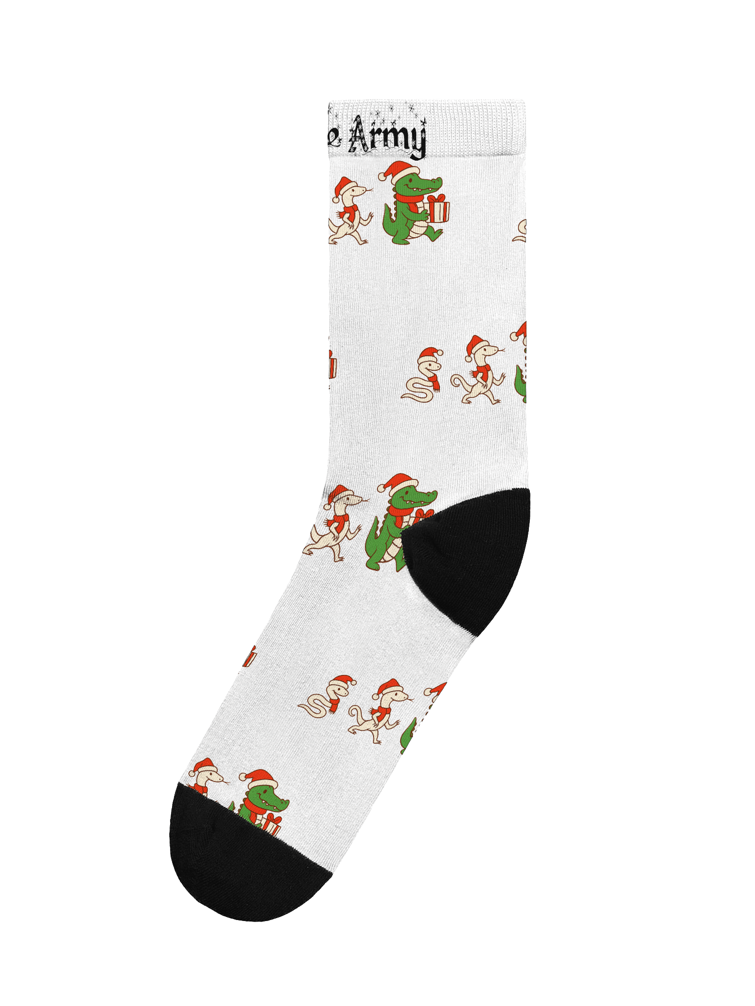 Christmas Reptile socks product image (1)