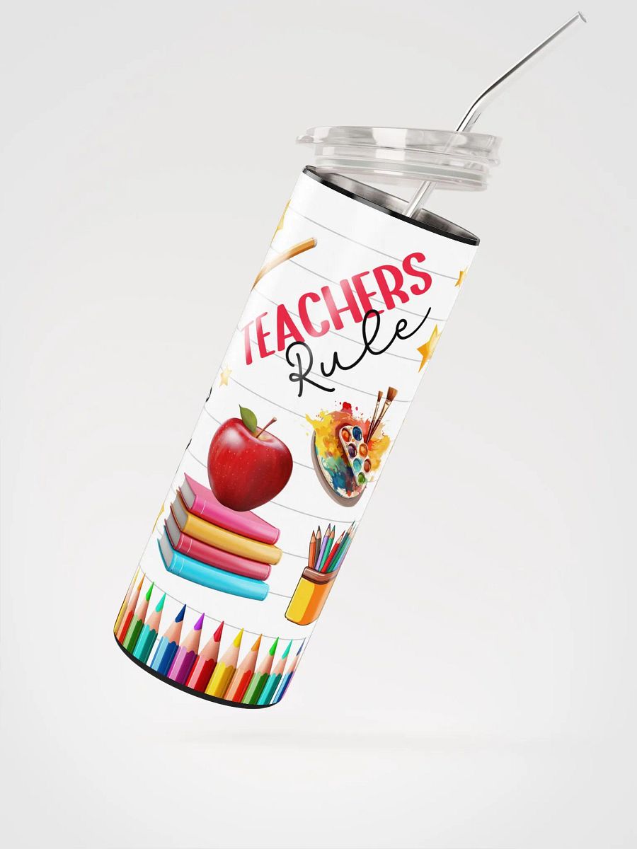 Rainbow Teacher Appreciation Tumbler product image (3)