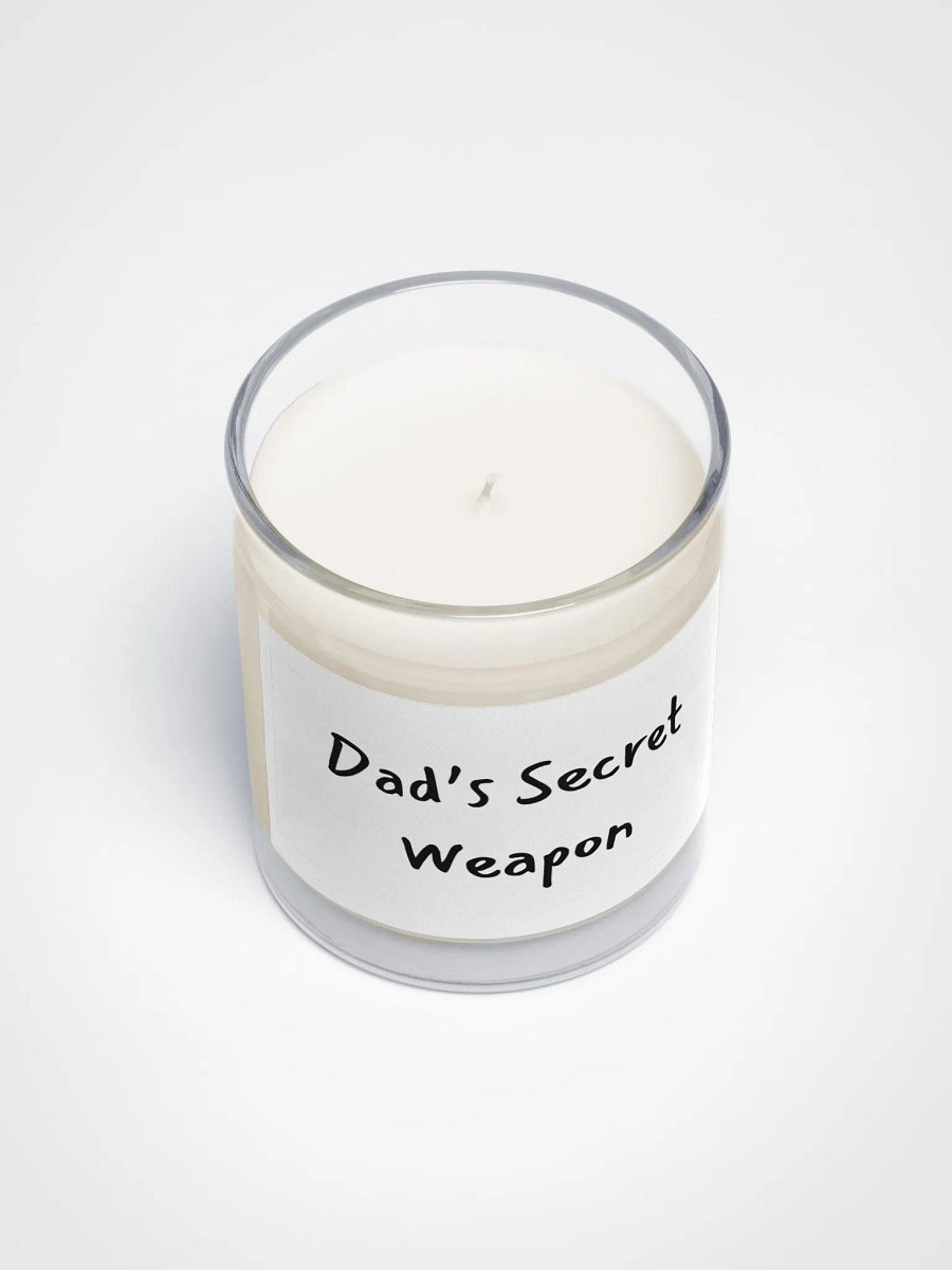 "Dad's Secret Weapon" Meme Candle product image (3)