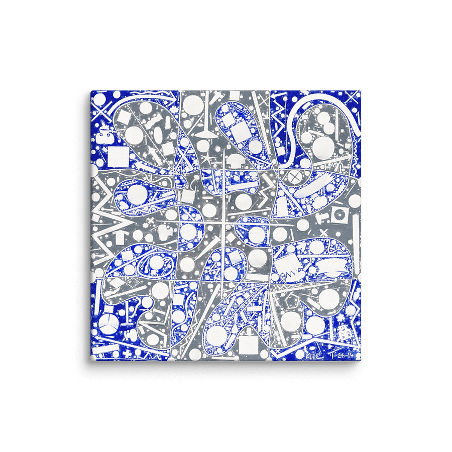Cartoon Crankshaft (2011) on canvas (36" x 36") product image (3)