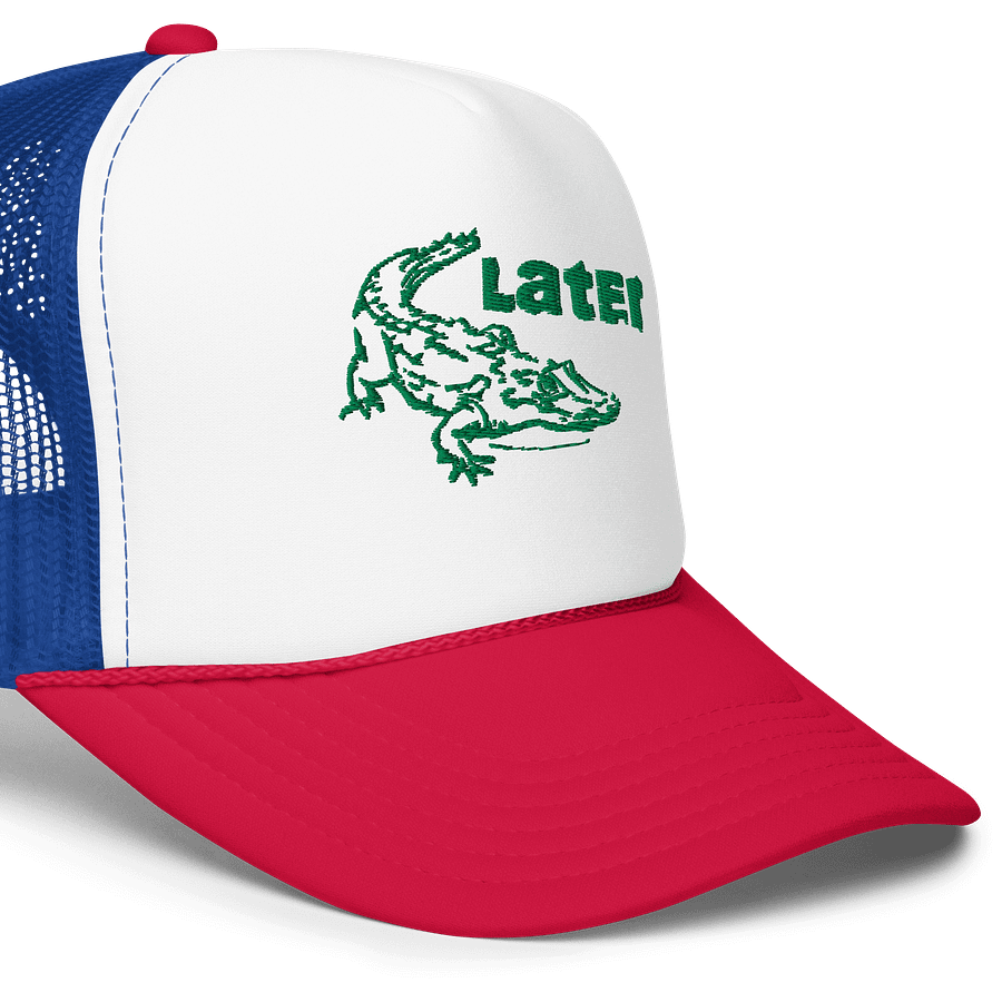 Later Gator Foam Trucker Hat product image (35)