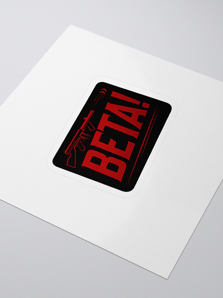 BETA STICKER product image (3)