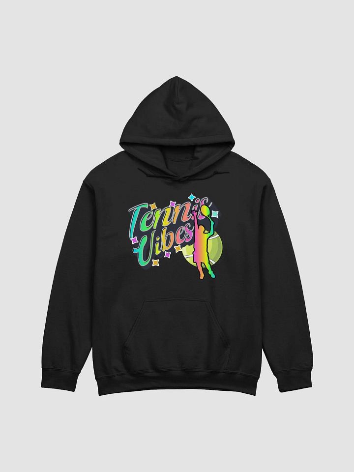 Tennis Vibes Male Neon Rainbow Hoodie product image (1)