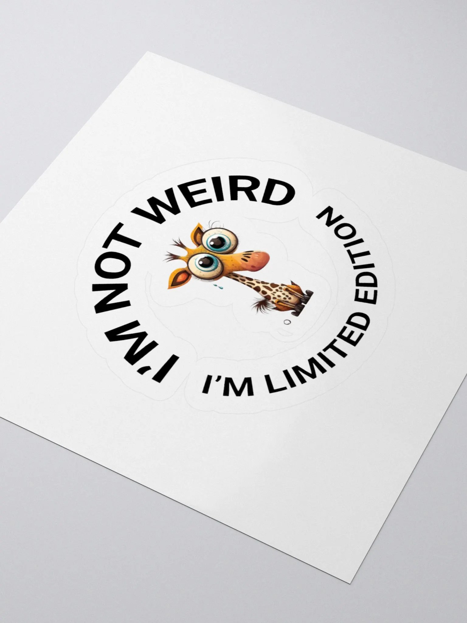 I’M NOT WEIRD, I’M LIMITED EDITION product image (10)