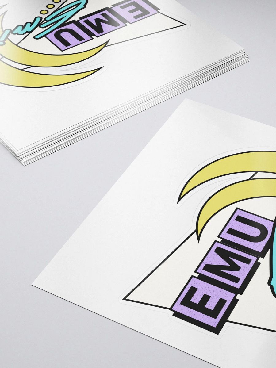 EmuEmi Logo Sticker product image (5)