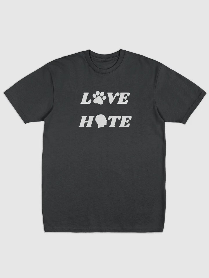 Love & Hate Unisex Premium Tee product image (1)
