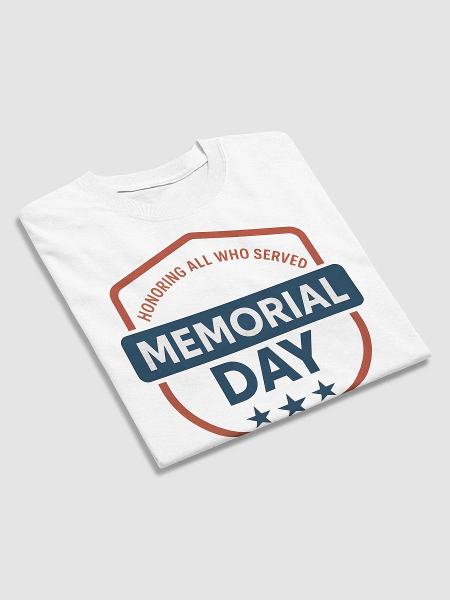 Honoring Shield Memorial Day T-Shirt product image (4)