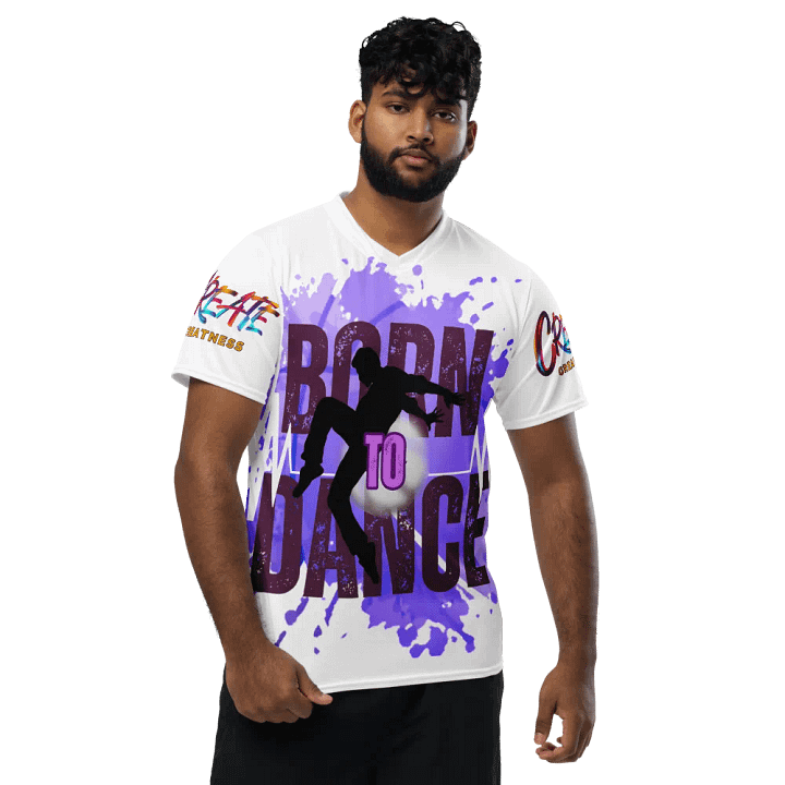 Dynamic Born to Dance His Silhouette All-Over Print Jersey product image (1)