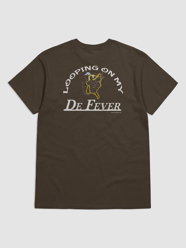 Looping On My DeFever - T-Shirt - Dark Shirt w/White Logo product image (1)