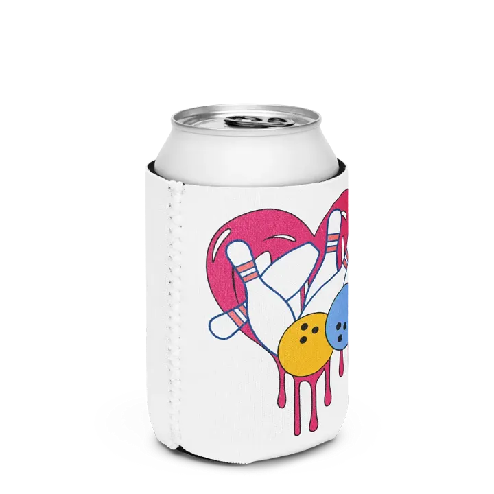 Heart Bowling Can Cooler product image (2)