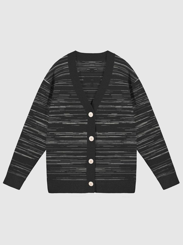 Meteor Stripes Black Cardigan product image (1)