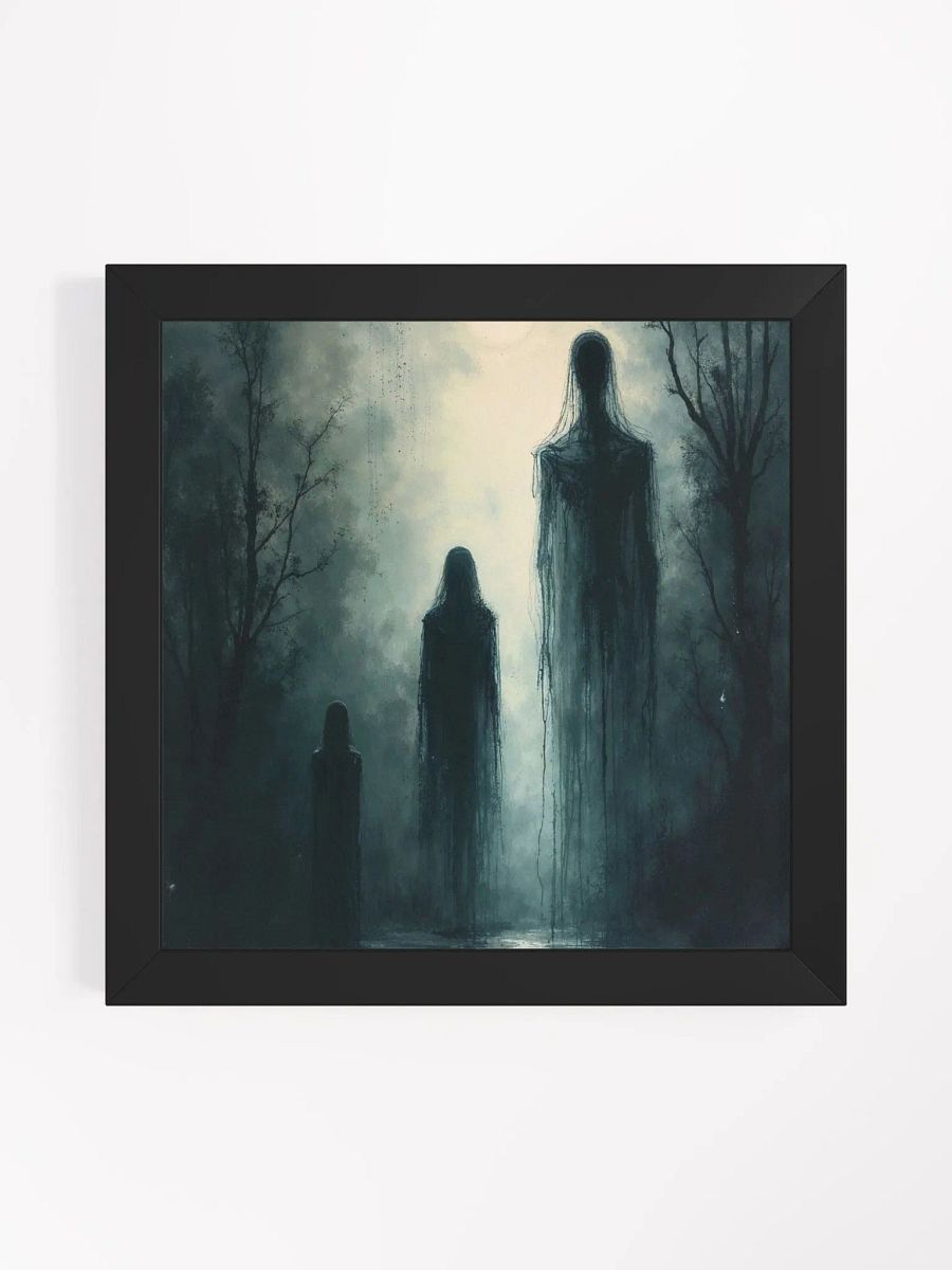 Shadowy Forest Spirits Framed Print product image (22)