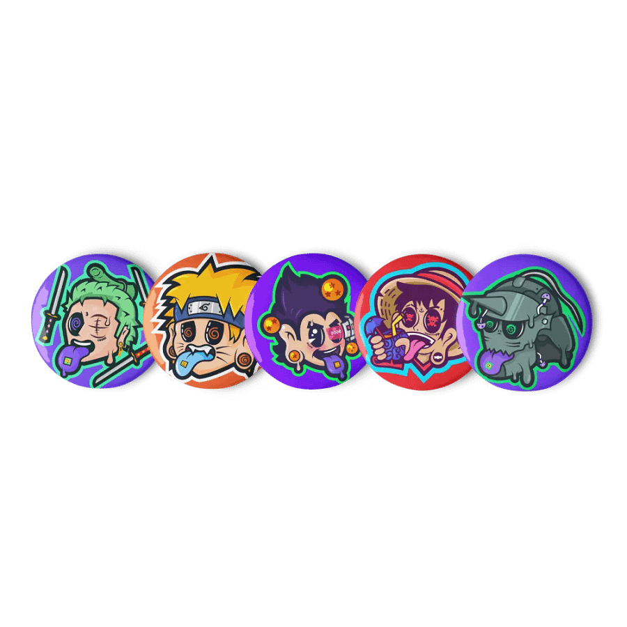 Trippy Anime Pins product image (2)