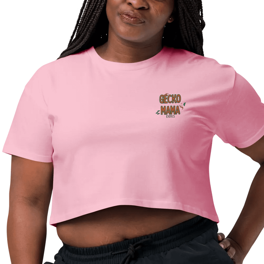Gecko Mama Crop Top product image (28)