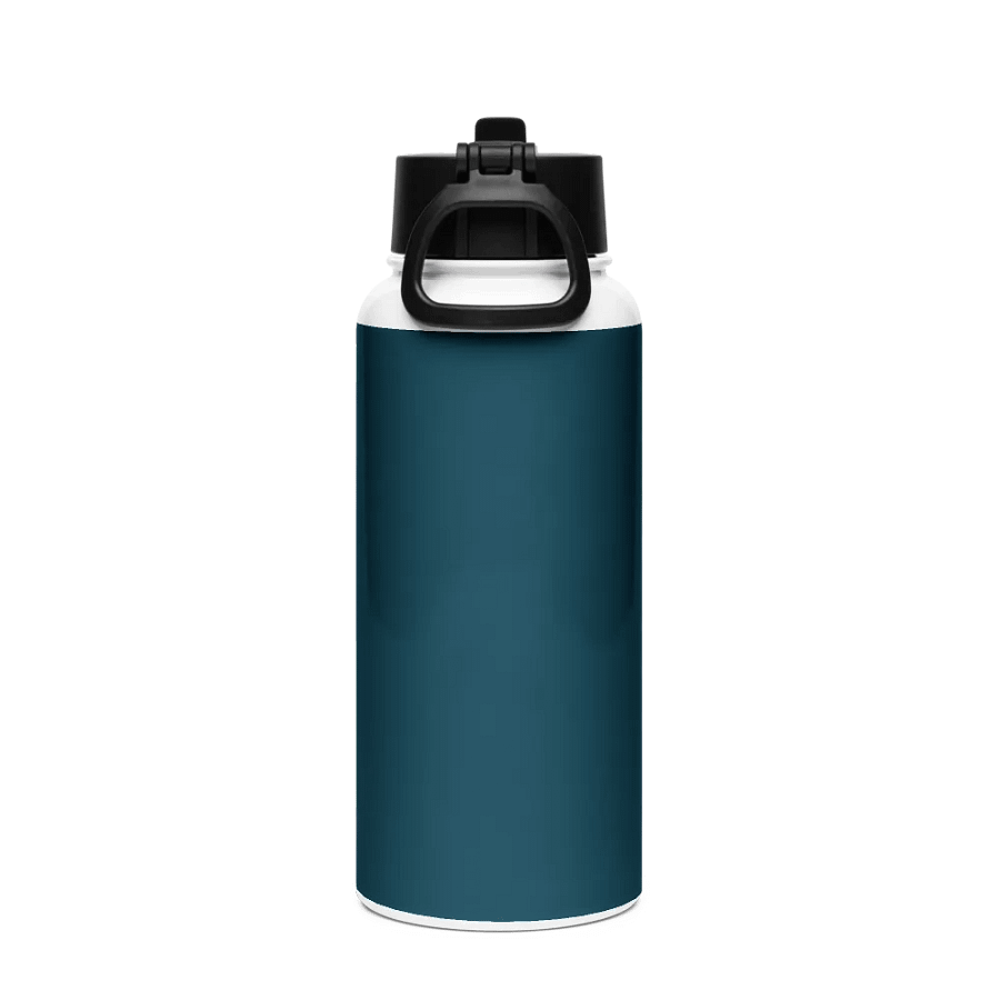 BEAR BASS Large Water Bottle (Teal) product image (2)