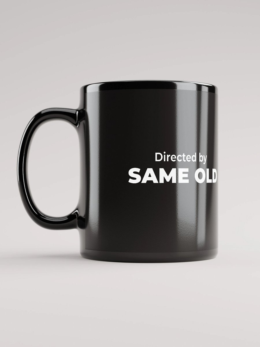Black Glossy Mug - Directed by Same old product image (6)