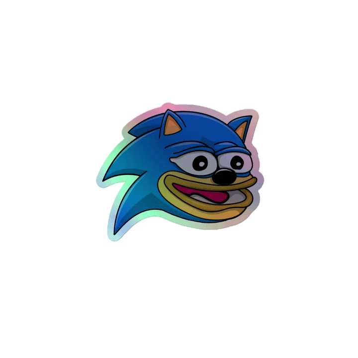 Sonic Holo Sticker product image (1)