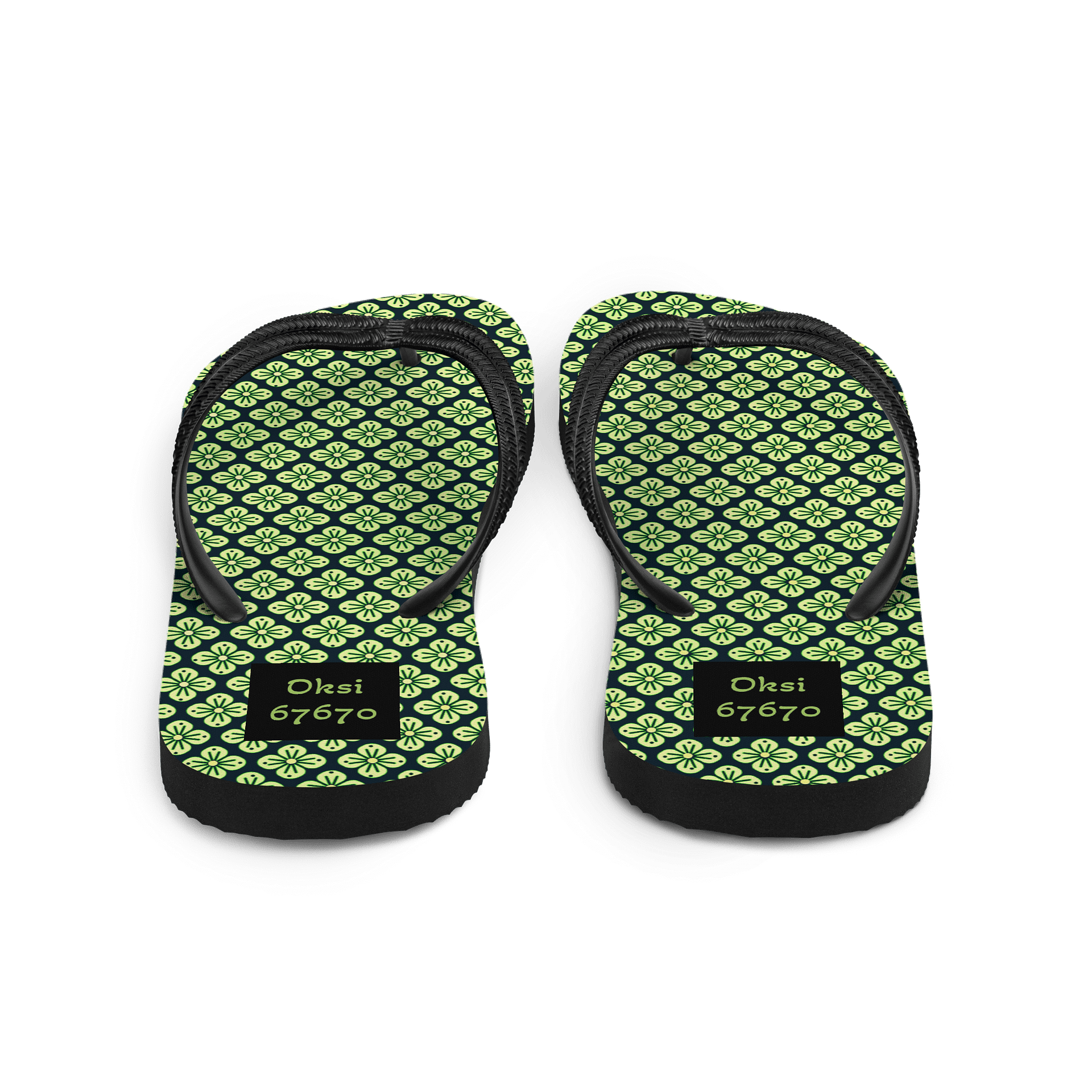 Symmetrical Bloom Flip-Flops product image (3)