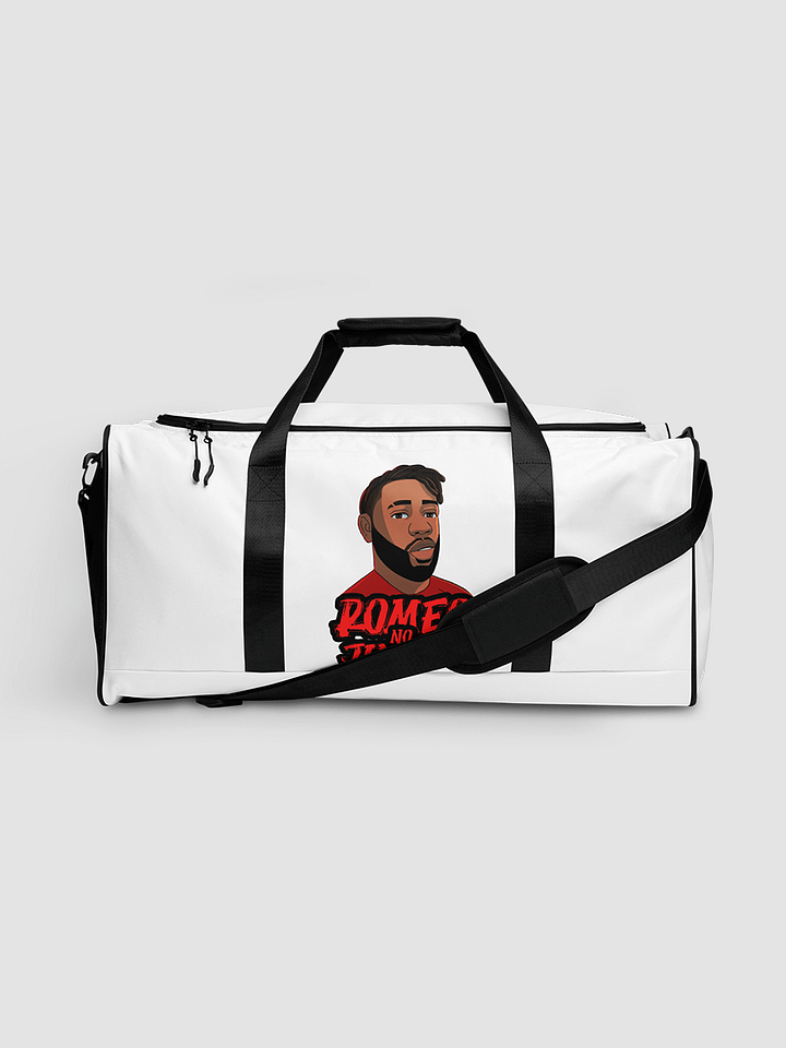 RNJ White All-Over Print Duffle Bag product image (2)