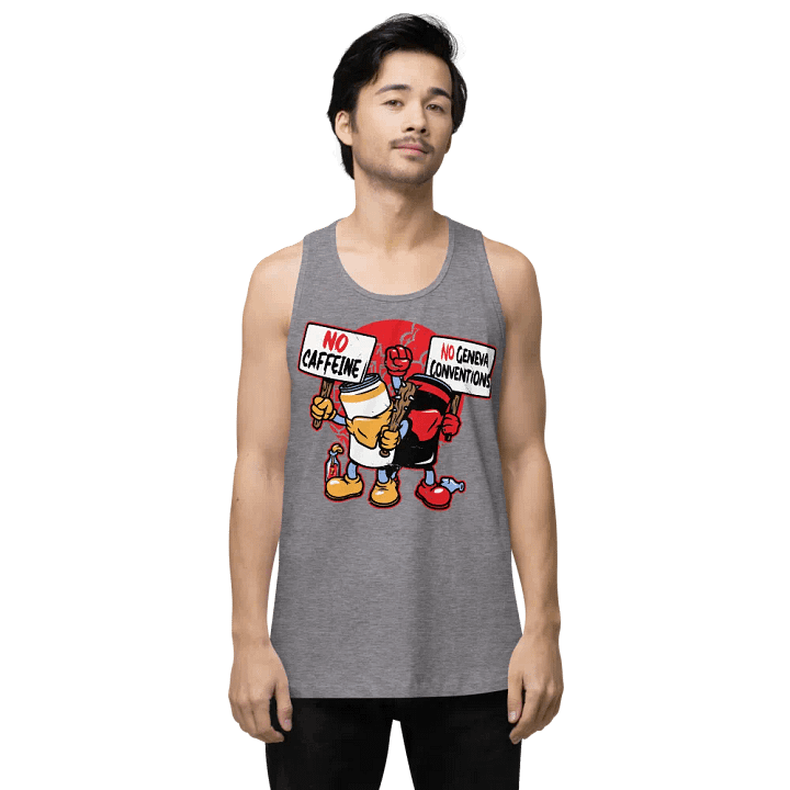 No Caffeine No Geneva Conventions Tank Top product image (9)