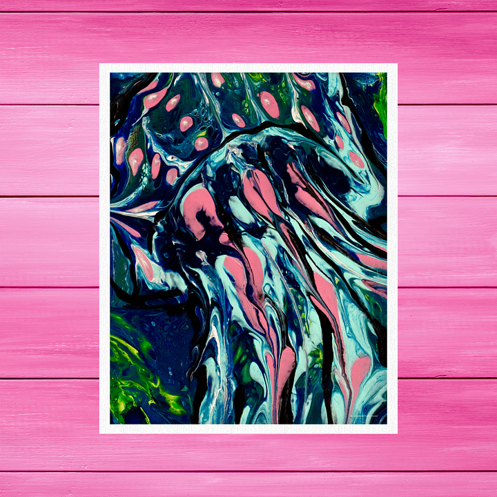 Trippy Jellyfish | Art Print product image (2)