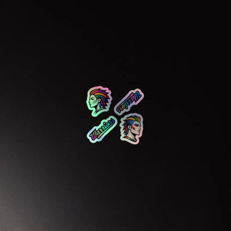 Rainbow Warriors Holographic Stickers product image (4)
