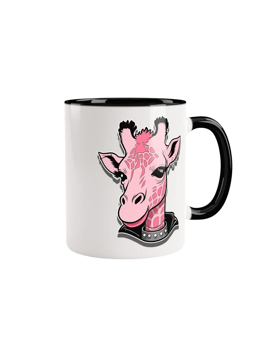 Gothic Safari Ceramic Mug - Color Inside - Giraffe product image (3)