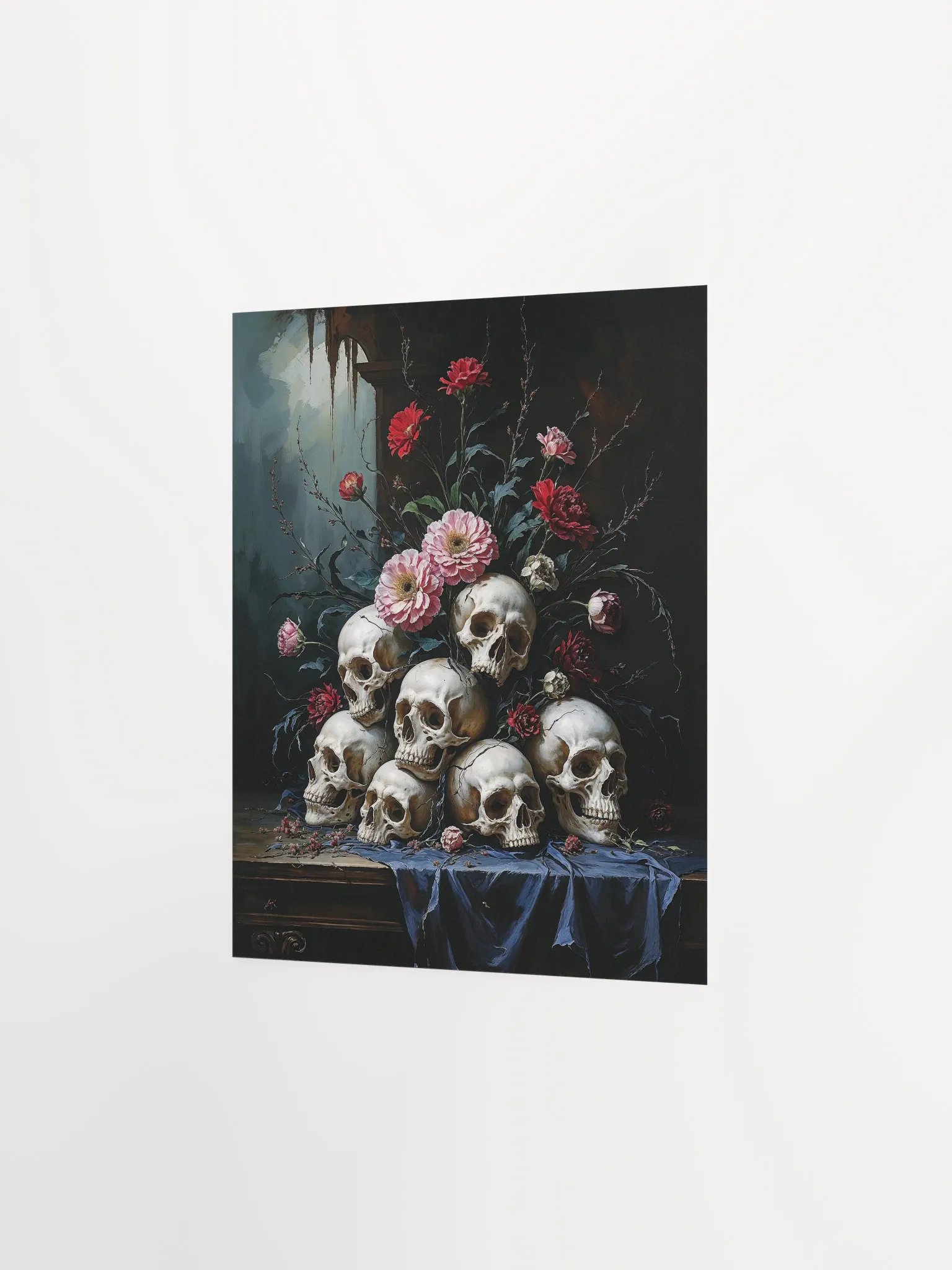 Skulls and Blooms Poster product image (10)